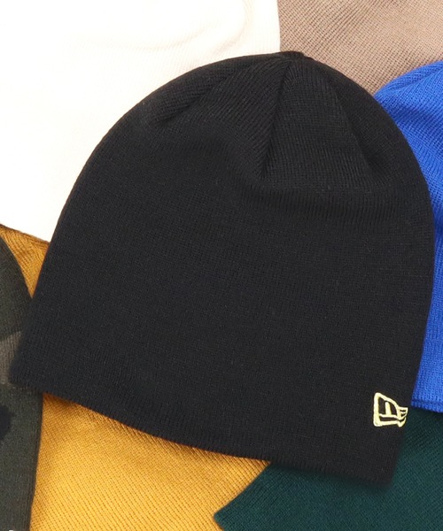 ☆Newera☆ SCRIPT ALL OVER ベーシック ビーニー帽 全3色 NEW ERA ニューエラ ビーニー ニットキャップ BASIC CUFF KNIT