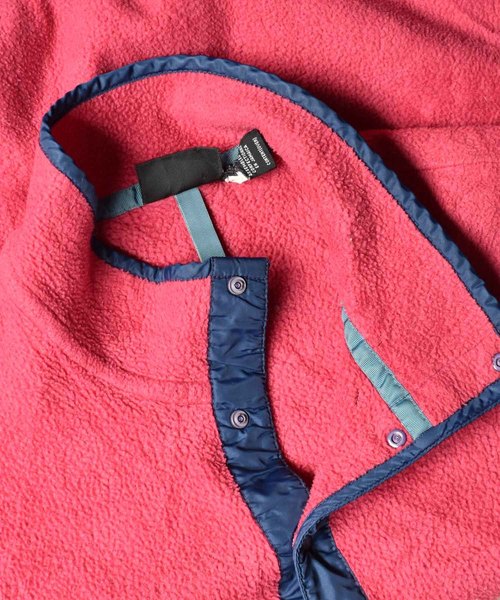 patagonia(パタゴニア)の「【ヴィンテージ古着】90's Patagonia/パタゴニア スナップT フリース ジャケット(ジャージ・メンズ・レッド・LARGE)」の3枚目の写真