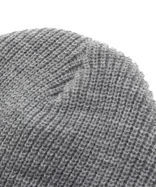 ONSPOTZ（オンスポッツ）の「BRIXTON KNIT CAP HEIST LIGHT HEATHER GRAY（ニットキャップ/ビーニー・メンズ・ヘザ－グレー・FREE）」の2枚目の写真