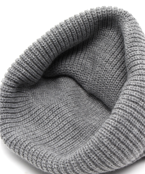 ONSPOTZ（オンスポッツ）の「BRIXTON KNIT CAP HEIST LIGHT HEATHER GRAY（ニットキャップ/ビーニー・メンズ・ヘザ－グレー・FREE）」の6枚目の写真