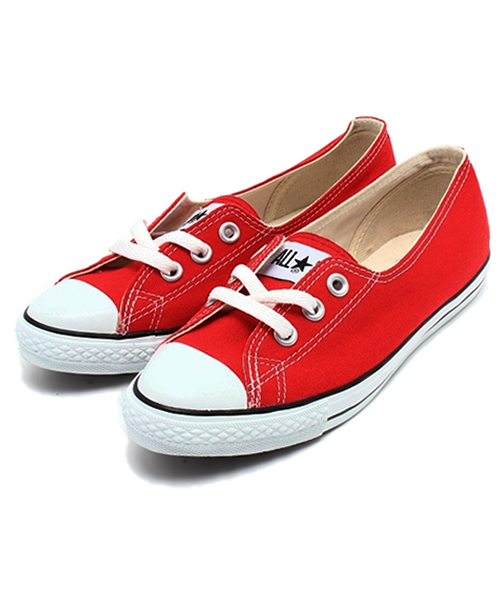 CONVERSE(コンバース)の「ALL STAR POINTED OX/オールスター ポインテッド OX(スニーカー・レディース・レッド/ホワイト系その他/ブルー・3/6/5/3.5/5.5/4/4.5)」の3枚目の写真