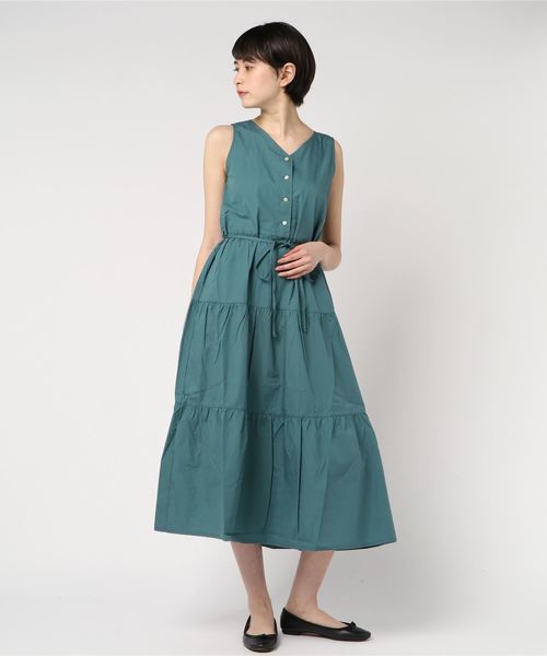Ehka Sopo エヘカソポ の ノースリティアードワンピース ワンピース Wear
