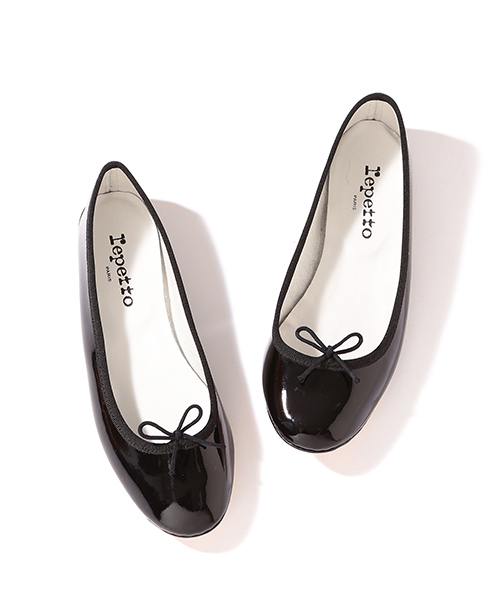 Demi-Luxe BEAMS(デミルクス ビームス)の「▲▲repetto / "VERNIS" バレエシューズ(バレエシューズ・レディース・ブラック/オレンジ/ミント/ピンク・36/39/38/37/40)」の1枚目の写真