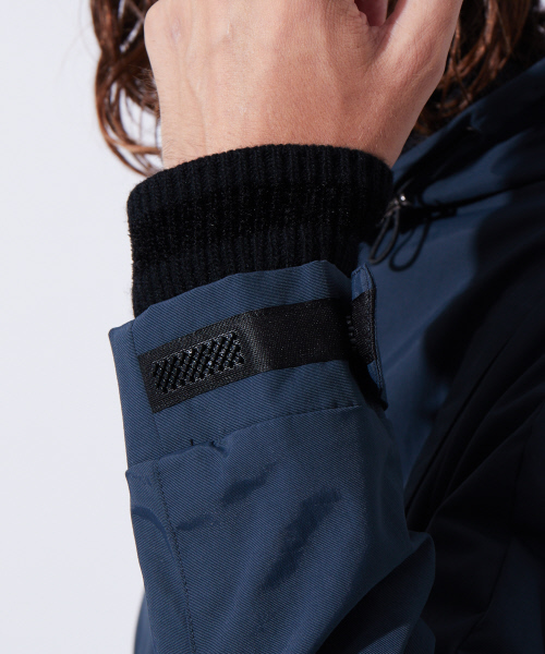 5351 POUR LES HOMMES(ゴーサンゴーイチプールオム)の「シングルハイブリッドコート(ステンカラーコート・メンズ・ブルー/ブラック・44/46/48/50)」の19枚目の写真