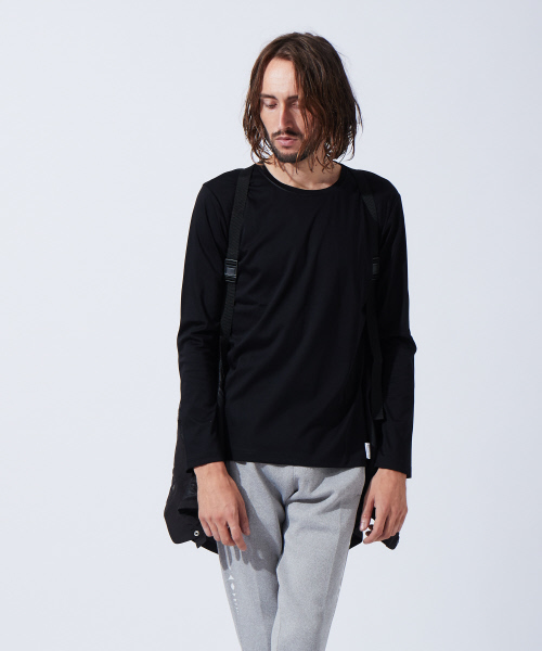 5351 POUR LES HOMMES(ゴーサンゴーイチプールオム)の「シングルハイブリッドコート(ステンカラーコート・メンズ・ブルー/ブラック・44/46/48/50)」の6枚目の写真