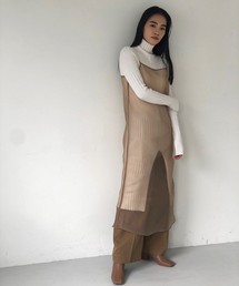 TODAYFUL | オーガンジーキャミソールドレス(ワンピース)