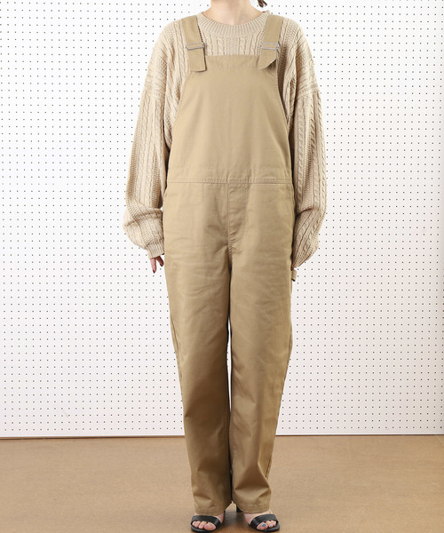 FREAK'S STORE(フリークスストア)の「【ZOZO限定】ワイドシルエットオーバーオール/サロペット(サロペット/オーバーオール・レディース・ブラック/ベージュ/ブラウン・マルチサイズ)」の9枚目の写真