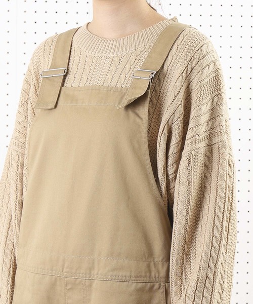 FREAK'S STORE(フリークスストア)の「【ZOZO限定】ワイドシルエットオーバーオール/サロペット(サロペット/オーバーオール・レディース・ブラック/ベージュ/ブラウン・マルチサイズ)」の12枚目の写真