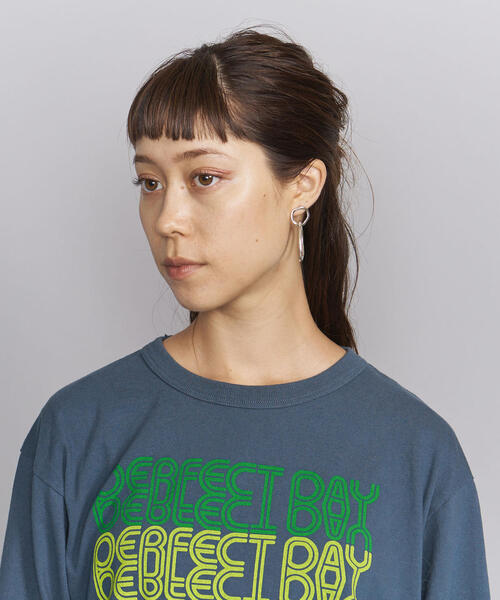 BEAUTY&YOUTH UNITED ARROWS(ビューティーアンドユースユナイテッドアローズ)の「<bibmilk>ベースボールTシャツ о(Tシャツ/カットソー・レディース・ネイビー/オフホワイト/ブラック・MEDIUM)」の18枚目の写真