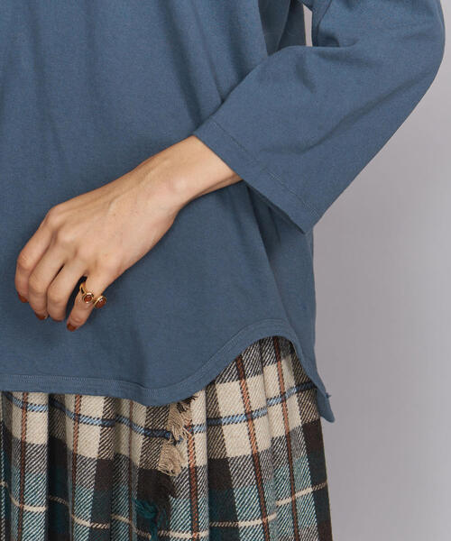 BEAUTY&YOUTH UNITED ARROWS(ビューティーアンドユースユナイテッドアローズ)の「<bibmilk>ベースボールTシャツ о(Tシャツ/カットソー・レディース・ネイビー/オフホワイト/ブラック・MEDIUM)」の17枚目の写真