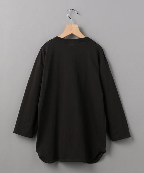 BEAUTY&YOUTH UNITED ARROWS(ビューティーアンドユースユナイテッドアローズ)の「<bibmilk>ベースボールTシャツ о(Tシャツ/カットソー・レディース・ネイビー/オフホワイト/ブラック・MEDIUM)」の7枚目の写真