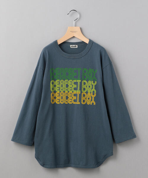 BEAUTY&YOUTH UNITED ARROWS(ビューティーアンドユースユナイテッドアローズ)の「<bibmilk>ベースボールTシャツ о(Tシャツ/カットソー・レディース・ネイビー/オフホワイト/ブラック・MEDIUM)」の4枚目の写真