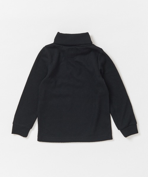 RUGGEDWORKS（ラゲッドワークス）の「ガールズ天竺タートルネック（Tシャツ/カットソー・キッズ・アイボリー/ピンク/グレー/ブラック・100cm/120cm/130cm/140cm/90㎝/110cm/150cm）」の12枚目の写真