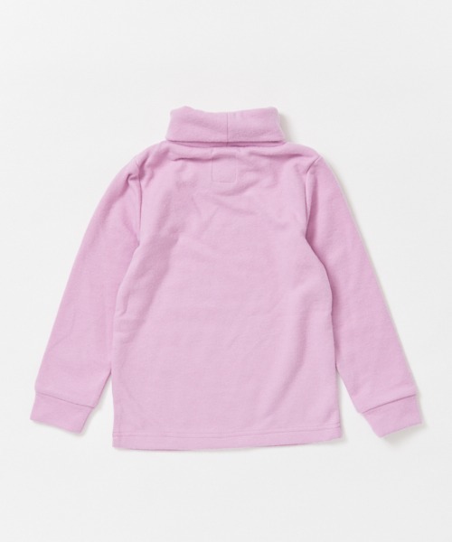 RUGGEDWORKS（ラゲッドワークス）の「ガールズ天竺タートルネック（Tシャツ/カットソー・キッズ・アイボリー/ピンク/グレー/ブラック・100cm/120cm/130cm/140cm/90㎝/110cm/150cm）」の6枚目の写真