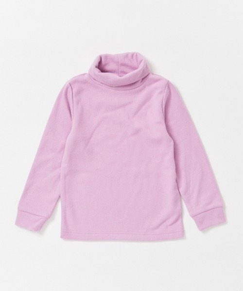 RUGGEDWORKS（ラゲッドワークス）の「ガールズ天竺タートルネック（Tシャツ/カットソー・キッズ・アイボリー/ピンク/グレー/ブラック・100cm/120cm/130cm/140cm/90㎝/110cm/150cm）」の5枚目の写真