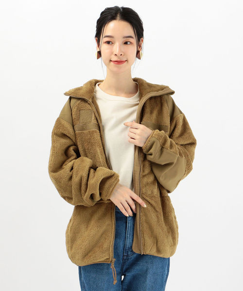 ROTHCO(ロスコ)の「ROTHCO:GENTIONⅢ ECWCSフリースジャケット(ブルゾン・レディース・ブラック/ベージュ・ONE SIZE)」の22枚目の写真
