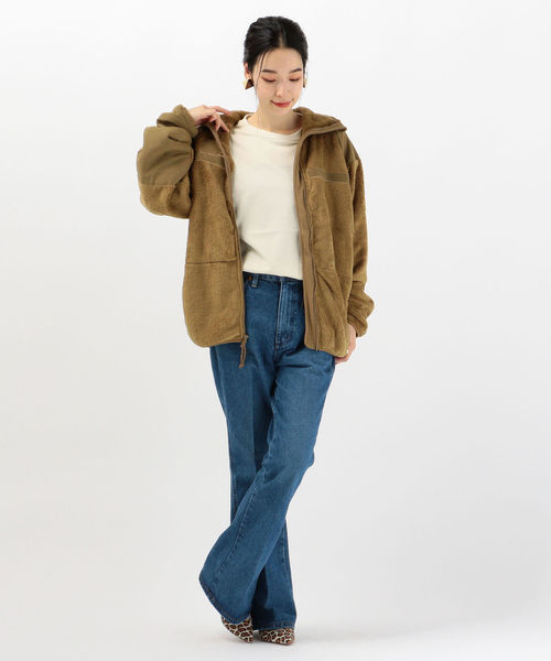 ROTHCO(ロスコ)の「ROTHCO:GENTIONⅢ ECWCSフリースジャケット(ブルゾン・レディース・ブラック/ベージュ・ONE SIZE)」の19枚目の写真