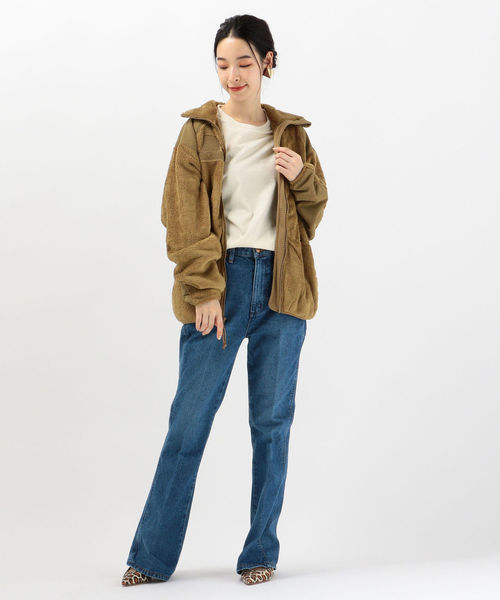 ROTHCO(ロスコ)の「ROTHCO:GENTIONⅢ ECWCSフリースジャケット(ブルゾン・レディース・ブラック/ベージュ・ONE SIZE)」の18枚目の写真