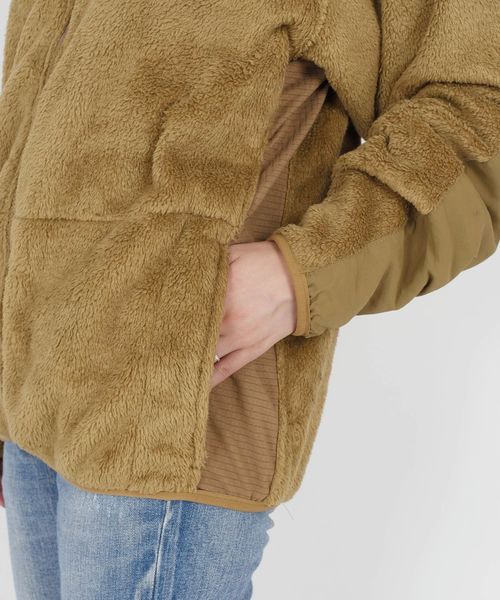 ROTHCO(ロスコ)の「ROTHCO:GENTIONⅢ ECWCSフリースジャケット(ブルゾン・レディース・ブラック/ベージュ・ONE SIZE)」の7枚目の写真