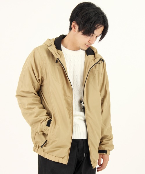 Burner（バーナー）の「【06 BURNER SELECT】P/デュースポライトシェルパーカー（パーカー・メンズ・ブラック/ベージュ/パープル/ネイビー/レッド/カーキ/オレンジ/ブルー/ライトグリーン・L/LL/M）」の4枚目の写真