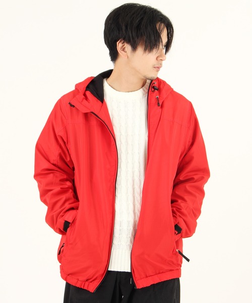 Burner（バーナー）の「【06 BURNER SELECT】P/デュースポライトシェルパーカー（パーカー・メンズ・ブラック/ベージュ/パープル/ネイビー/レッド/カーキ/オレンジ/ブルー/ライトグリーン・L/LL/M）」の2枚目の写真