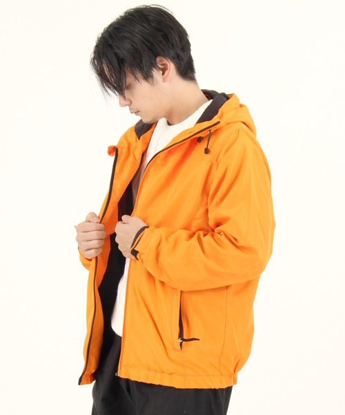 Burner（バーナー）の「【06 BURNER SELECT】P/デュースポライトシェルパーカー（パーカー・メンズ・ブラック/ベージュ/パープル/ネイビー/レッド/カーキ/オレンジ/ブルー/ライトグリーン・L/LL/M）」の9枚目の写真