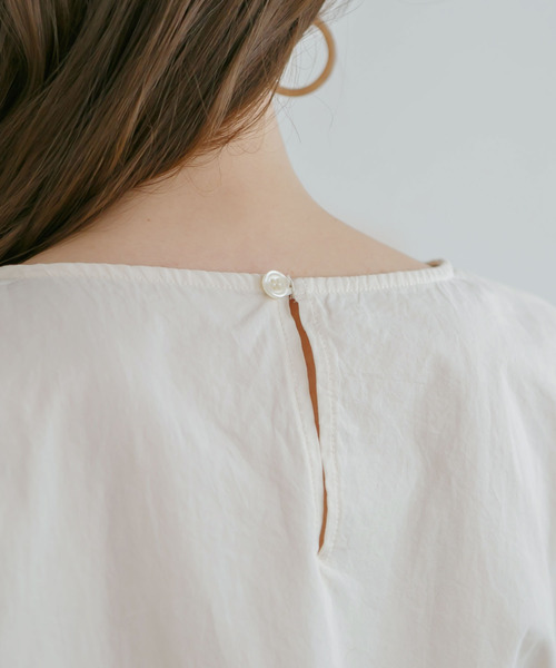 rectangle（レクタングル）の「アシメリボンワンピース（ワンピース・レディース・アイボリー/ベージュ/ブラウン・FREE）」の15枚目の写真