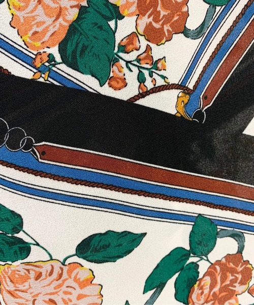 PICCIN（ピッチン）の「フラワーパネルプリーツ切替スカート（スカート・レディース・ベージュ・M/L）」の9枚目の写真