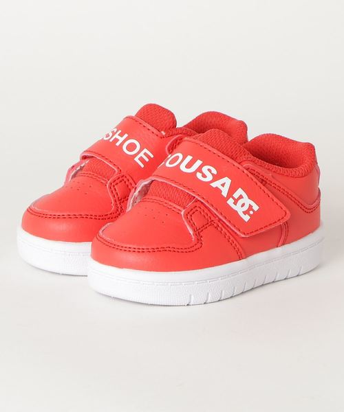 DC(ディーシー)の「ローカット PURE LITE V DT201601(スニーカー・キッズ・レッド/ブラック×ゴールド/ホワイト×ゴールド・15.0cm/16.0cm/14.0cm/13.0cm/12.0cm)」の3枚目の写真