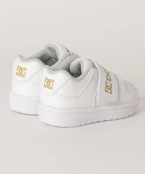 DC(ディーシー)の「ローカット PURE LITE V DT201601(スニーカー・キッズ・レッド/ブラック×ゴールド/ホワイト×ゴールド・15.0cm/16.0cm/14.0cm/13.0cm/12.0cm)」の4枚目の写真