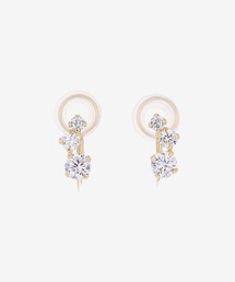 K10 イエローゴールド イヤリング BLOOM/ブルーム