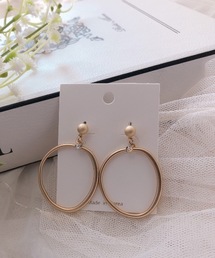 ap retro | 変形ループピアス【ZOZO限定アイテム】(ピアス（両耳用）)