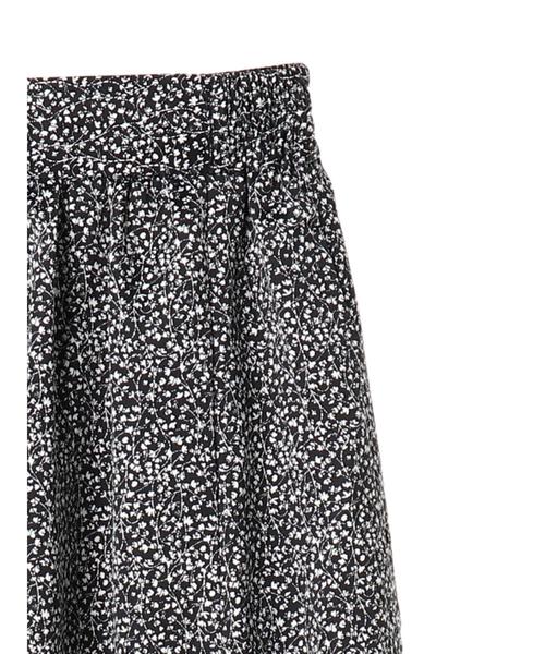 AMERICAN HOLIC（アメリカンホリック）の「サテンギャザーフレアスカート（スカート・レディース・その他9/ブルー系その他3/マルチ・M/L）」の11枚目の写真