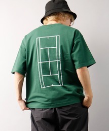 FILA heritage 韓国風 ブランドロゴプリント ビッグシルエット 半袖Tシャツ
