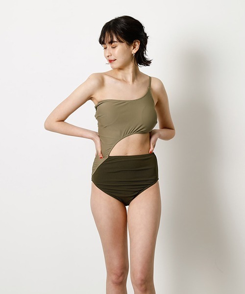 ONE SHOULDER SWIMWEAR/ワンショルダースイムウェア（水着