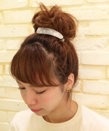 Kastane | 【Kastane】アメリーバナナクリップ(その他ヘアアクセサリー)