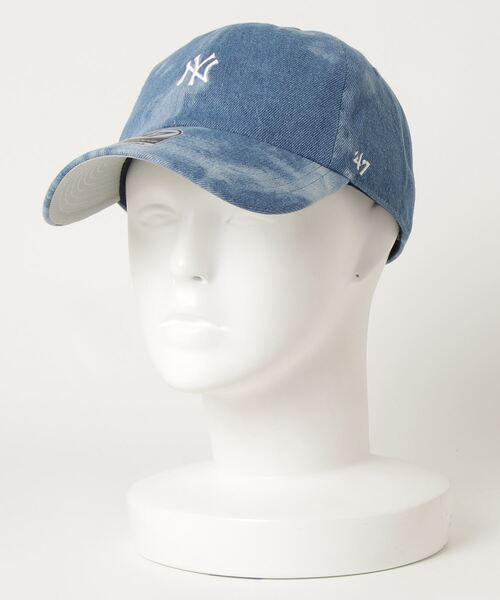 '47（フォーティーセブン）の「MLB公認 ’47BRAND NY LA CLEAN UP Suspense ベースボールキャップ（キャップ・メンズ・ライトブルー/ブラック/パープル/ネイビー/レッド/ターコイズブルー/ブルー/ブラック系その他/グリーン系その他/ブルー系その他/ウッドランド/ブルー系その他2/ブルー系その他3/ブルー系その他4/カーキ/モスグリーン/ホワイト系/グレー/ホワイト・FREE）」の11枚目の写真