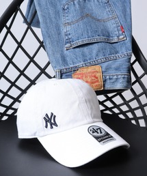 MLB公認 ’47BRAND NY LA CLEAN UP Suspense ベースボールキャップ