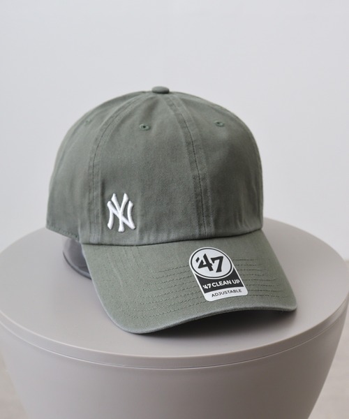 '47（フォーティーセブン）の「MLB公認 ’47BRAND NY LA CLEAN UP Suspense ベースボールキャップ（キャップ・メンズ・ライトブルー/ブラック/パープル/ネイビー/レッド/ターコイズブルー/ブルー/ブラック系その他/グリーン系その他/ブルー系その他/ウッドランド/ブルー系その他2/ブルー系その他3/ブルー系その他4/カーキ/モスグリーン/ホワイト系/グレー/ホワイト・FREE）」の8枚目の写真