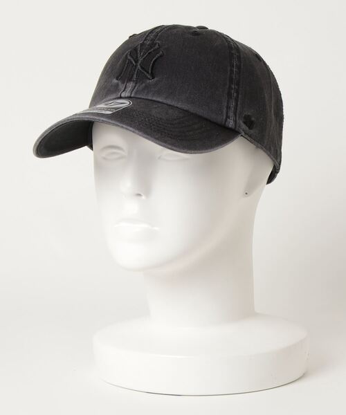 '47（フォーティーセブン）の「MLB公認 ’47BRAND NY LA CLEAN UP Suspense ベースボールキャップ（キャップ・メンズ・ライトブルー/ブラック/パープル/ネイビー/レッド/ターコイズブルー/ブルー/ブラック系その他/グリーン系その他/ブルー系その他/ウッドランド/ブルー系その他2/ブルー系その他3/ブルー系その他4/カーキ/モスグリーン/ホワイト系/グレー/ホワイト・FREE）」の4枚目の写真