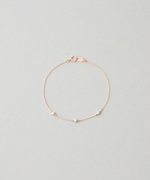 Jouete（ジュエッテ）の「[ミニマル] ブレスレット ジルコニア（ブレスレット・レディース・イエローゴールド/プラチナム/ピンクゴールド・FREE）」の3枚目の写真