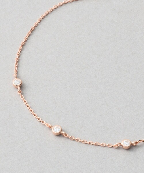 Jouete（ジュエッテ）の「[ミニマル] ブレスレット ジルコニア（ブレスレット・レディース・イエローゴールド/プラチナム/ピンクゴールド・FREE）」の10枚目の写真