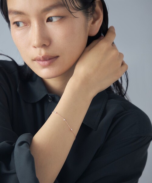 Jouete（ジュエッテ）の「[ミニマル] ブレスレット ジルコニア（ブレスレット・レディース・イエローゴールド/プラチナム/ピンクゴールド・FREE）」の12枚目の写真