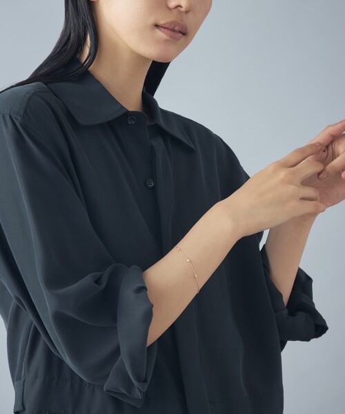 Jouete（ジュエッテ）の「[ミニマル] ブレスレット ジルコニア（ブレスレット・レディース・イエローゴールド/プラチナム/ピンクゴールド・FREE）」の13枚目の写真