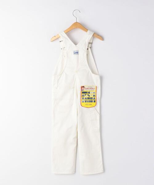 Lee ホワイトオーバーオール Lee サロペット オーバーオール 「Lee」オーバーオール レディース