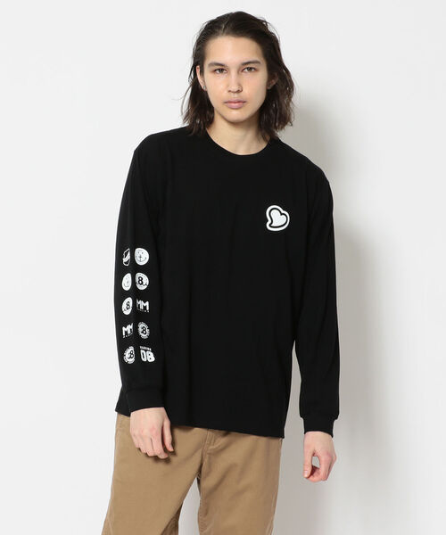 muta 国内買付 l mutaプリント LS Tシャツ 別注 muta（ムータ）の「【別注】muta MARINE/ムータ マリン/LS