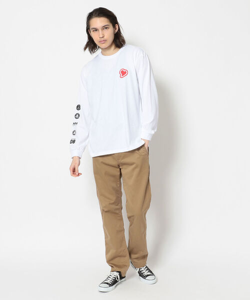 muta 国内買付 l mutaプリント LS Tシャツ 別注 muta（ムータ）の「【別注】muta MARINE/ムータ マリン/LS