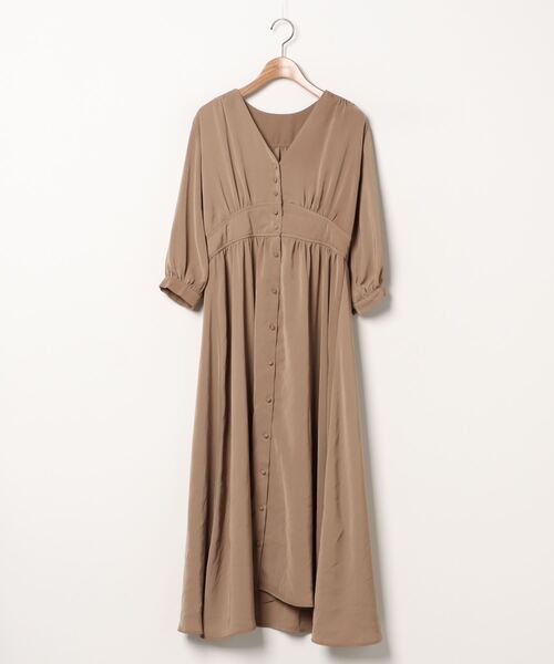 売り尽 7分袖ワンピース ブランドおしゃれ Help Traino Id