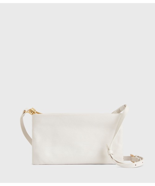 ALLSAINTS（オールセインツ）の「MILA LEATHER DOUBLE POUCH BAG | MILA レザー ダブル ポーチ バッグ（ショルダーバッグ・レディース・ブラック/ホワイト/その他・ONE SIZE）」の20枚目の写真