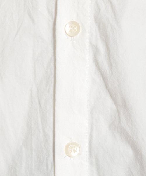 ichi(イチ)の「【ichi(イチ)】ダンプルーフシャツ(シャツ/ブラウス・レディース・ホワイト/ライトグレー・FREE)」の14枚目の写真